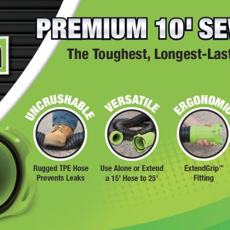 Titan 10' Premium Sewer Hose